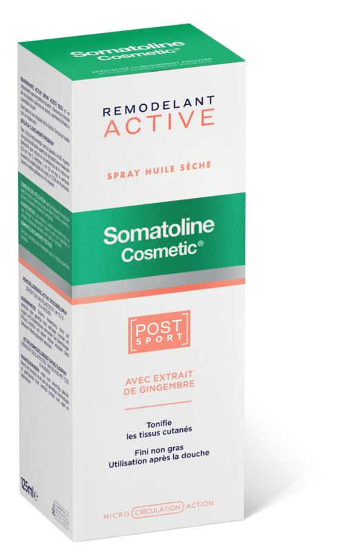SOMATOLINE COSMETIC - POST SPORT Avec Extrait de Gingembre - 125ml